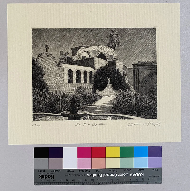 版画 John Ferguson Mission SanJuan Capistrano 版画 John Ferguson Mission SanJuan Capistrano History of Mission